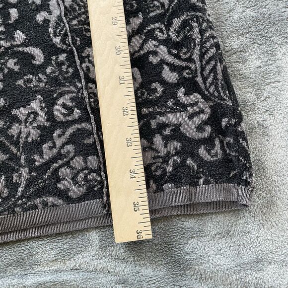 Free People Mini Dress Womens XS Black Starstruck Beaded Jacquard Bodycon - Picture 12 of 13